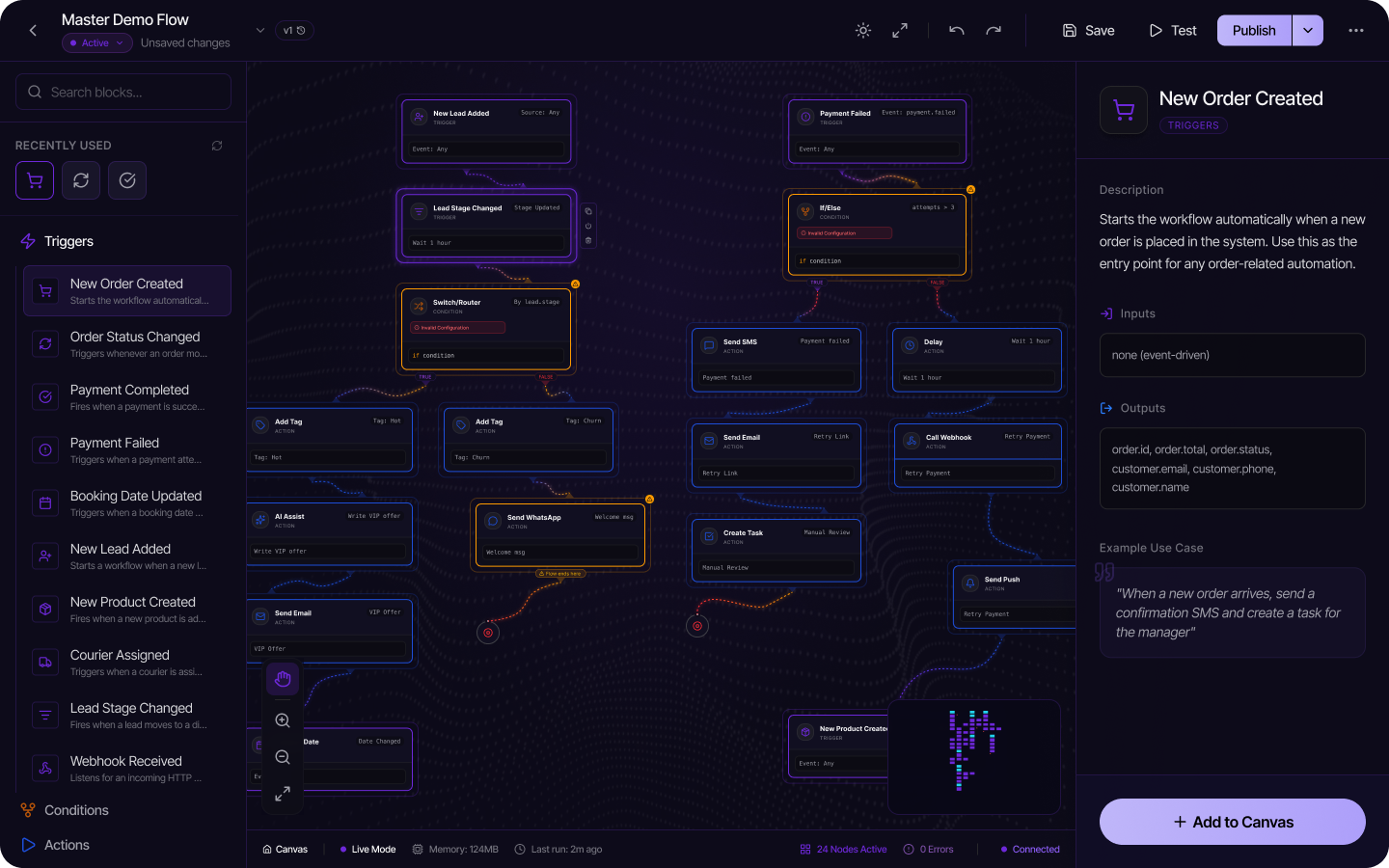 SABSUS Flow interface